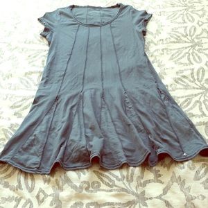 Blue neon Buddha dress